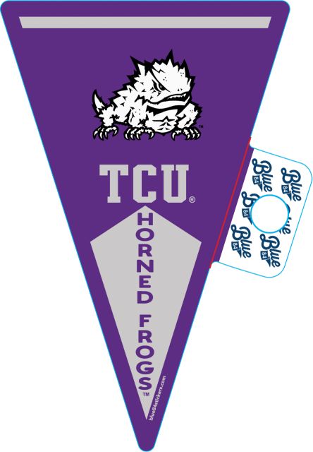 Texas Christian University Full Sized Coco Pennant