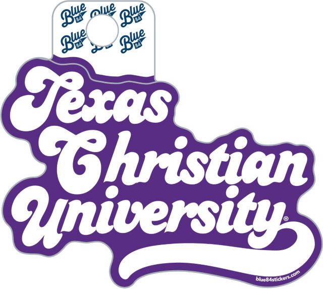 Texas Christian University Full Sized Pennant