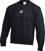 Texas Christian University Horned Frogs Basketball Crewneck Sweatshirt