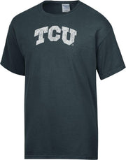 Texas Christian University Garment Dyed Short Sleeve Tee - ONLINE ONLY