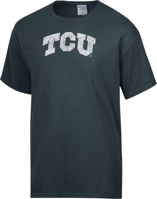 Texas Christian University Garment Dyed Short Sleeve Tee - ONLINE ONLY