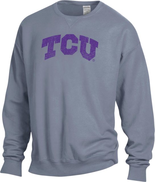 Texas Christian University Garment Dyed Crew - ONLINE ONLY