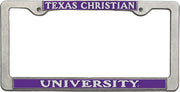 Texas Christian University License Plate Frame
