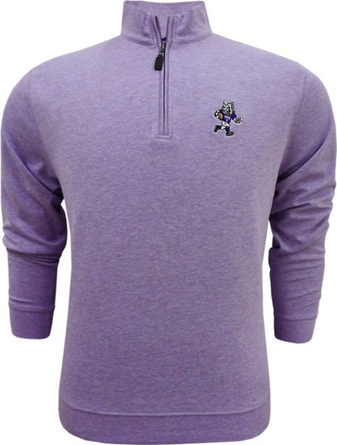 Texas Christian University SuperFrog Football Duotone 1/4 Zip