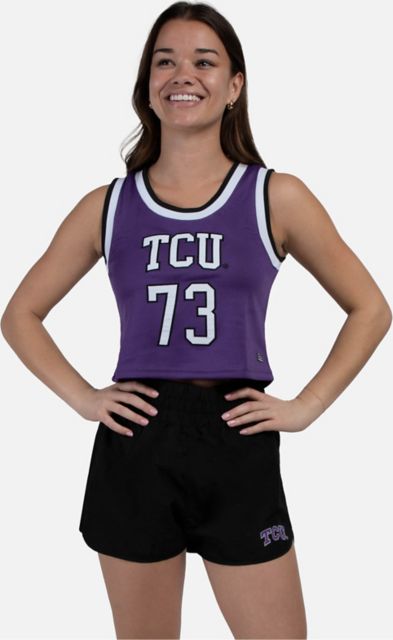 Texas Christian University Women's Cropped Basketball Jersey
