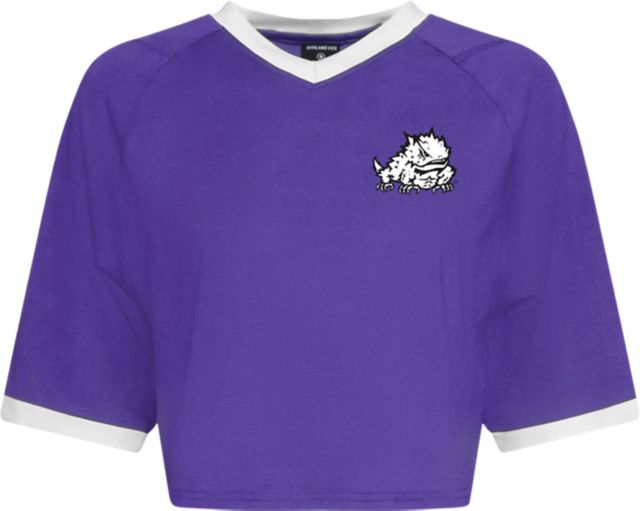 Texas Christian University Horned Frogs Women's Cropped Soccer Jersey