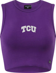 Texas Christian University Women's Cut Off Tank Top