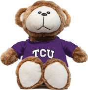 Texas Christian University 12'' Plush Copper Bear - ONLINE ONLY