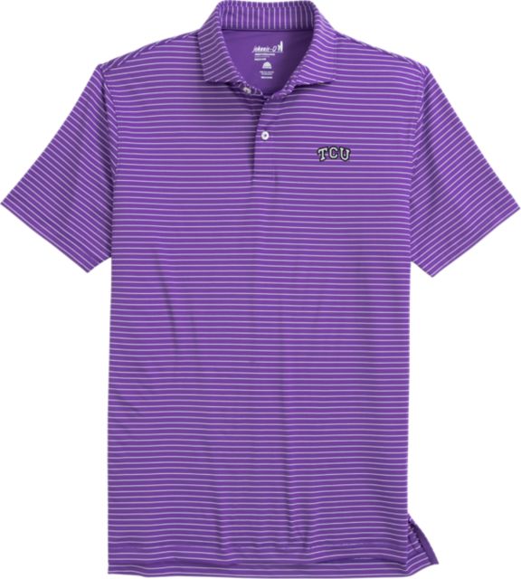 Texas Christian University Texas Christian University Beau Striped Polo