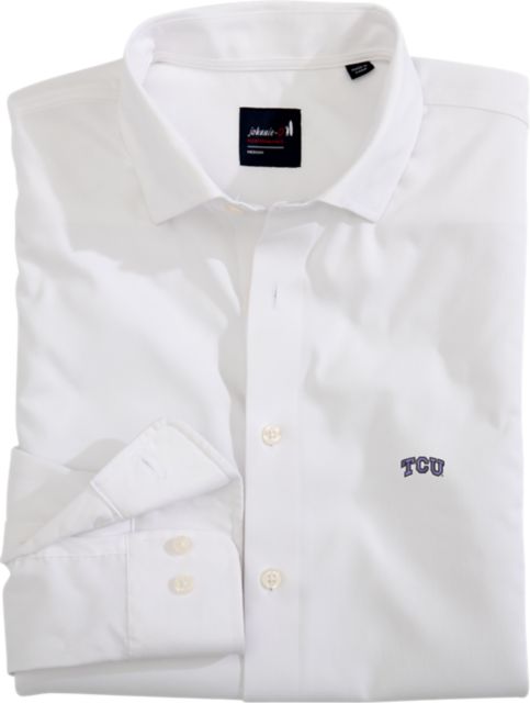 Texas Christian University Travis Button Down Long Sleeve Shirt