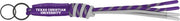 Texas Christian University Knotted Loop Keychain