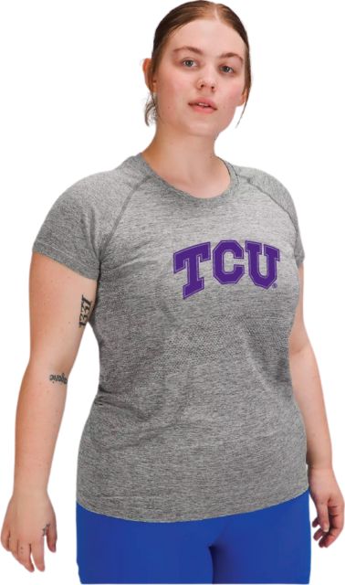 Texas Christian University Women's Swiftly Tech Short Sleeve Tee 2.0
