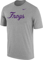 Texas Christian University Dri-Fit Cotton Short Sleeve Tee