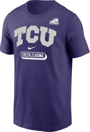 Texas Christian University Horned Frogs Cheerleading Short Sleeve T-Shirt