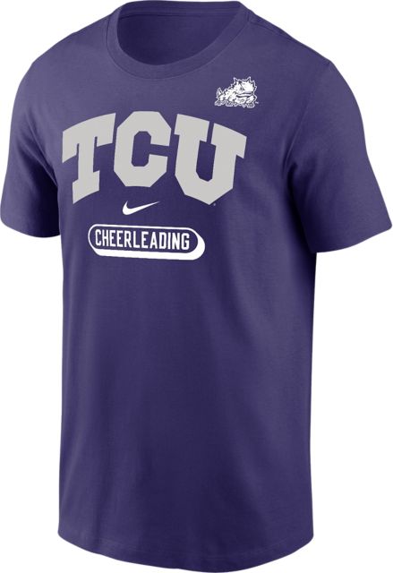 Texas Christian University Horned Frogs Cheerleading Short Sleeve T-Shirt