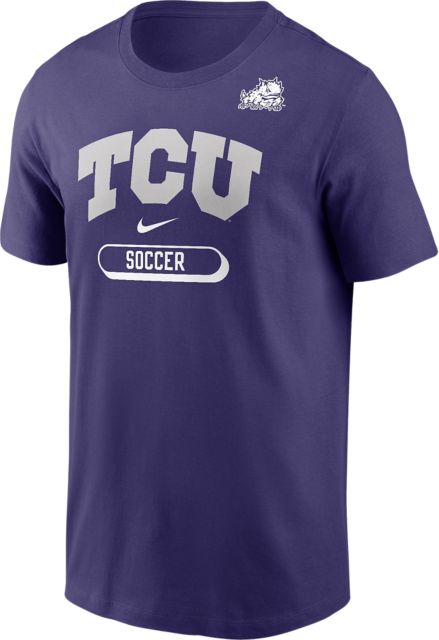 Texas Christian University Horned Frogs Soccer Short Sleeve T-Shirt