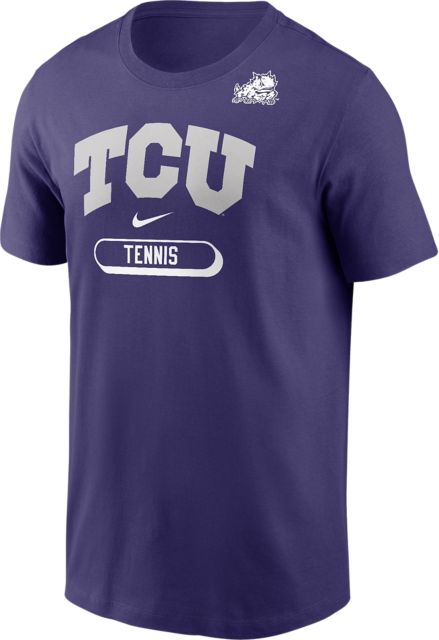 Texas Christian University Horned Frogs Tennis Short Sleeve T-Shirt