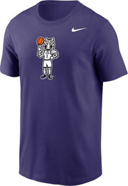 Texas Christian University Basketball SuperFrog Legend Short Sleeve T-Shirt
