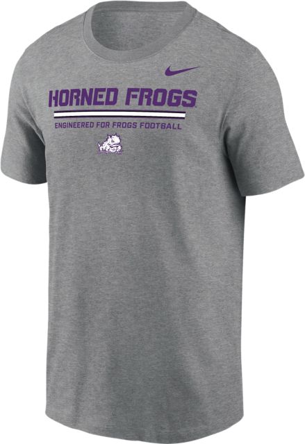 Texas Christian University Horned Frogs Dri-Fit Legend Football Short Sleeve T-Shirt