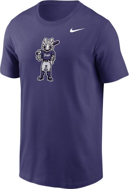 Texas Christian University Superfrog Baseball Short Sleeve T-Shirt