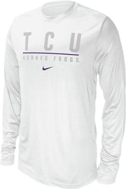 Texas Christian University Dri-Fit Legend Long Sleeve T-Shirt