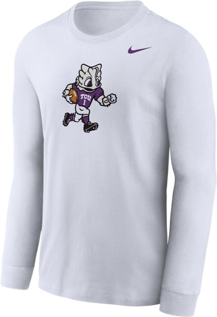 Texas Christian University Horned Frogs Football SuperFrog Long Sleeve T-Shirt