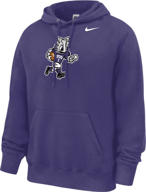Texas Christian University Horned Frogs Football SuperFrog Fleece Hooded Sweatshirt