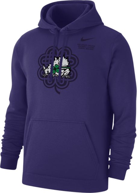 Texas Christian University 2026 Aer Lingus College Football Classic Club Fleece Hooded Sweatshirt