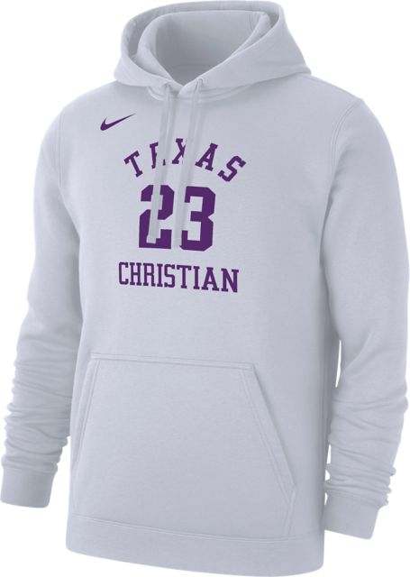 Texas Christian University Horned Frogs Basketball Throwback Hooded Sweatshirt