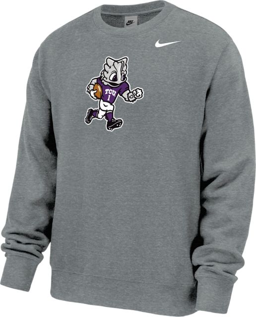 Texas Christian University Horned Frogs Football SuperFrog Fleece Crewneck Sweatshirt