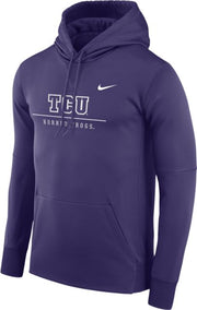Texas Christian University Therma-Fit Pullover Hooded Sweatshirt