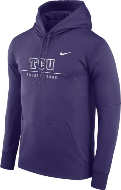 Texas Christian University Therma-Fit Pullover Hooded Sweatshirt