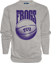 Texas Christian University Horned Frogs Basketball Long Sleeve T-Shirt