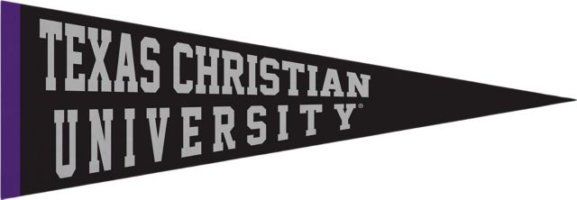 Texas Christian University 5x15 Pennant