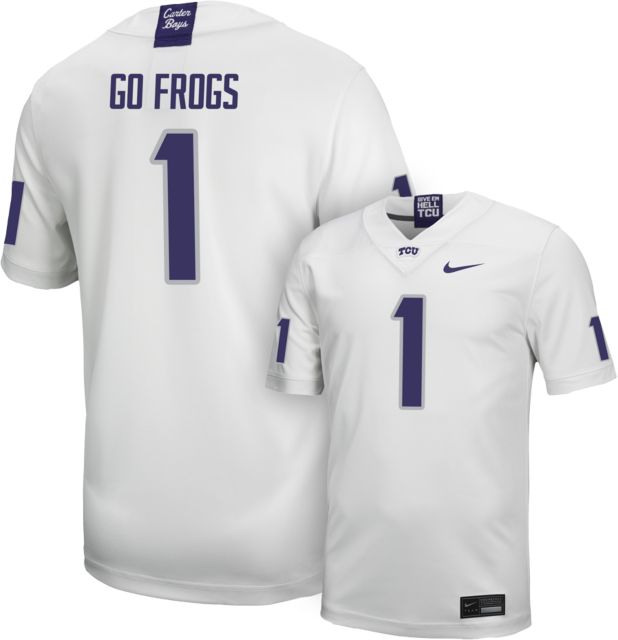Texas Christian University Football Go Frogs #1 Replica Jersey