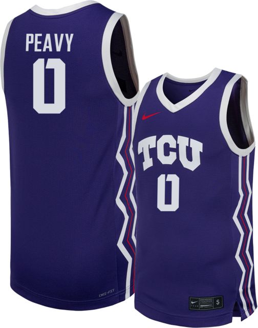 TCU Men's Basketball Replica Jersey #0 Micah Peavy