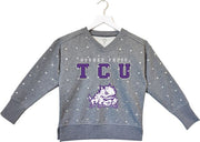 Texas Christian University Horned Frogs Youth Girls Crewneck Sweatshirt