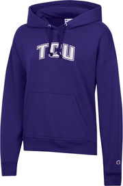 Texas Christian University Women's Powerblend Hooded Sweatshirt