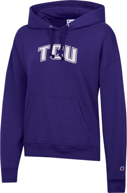 Texas Christian University Women's Powerblend Hooded Sweatshirt
