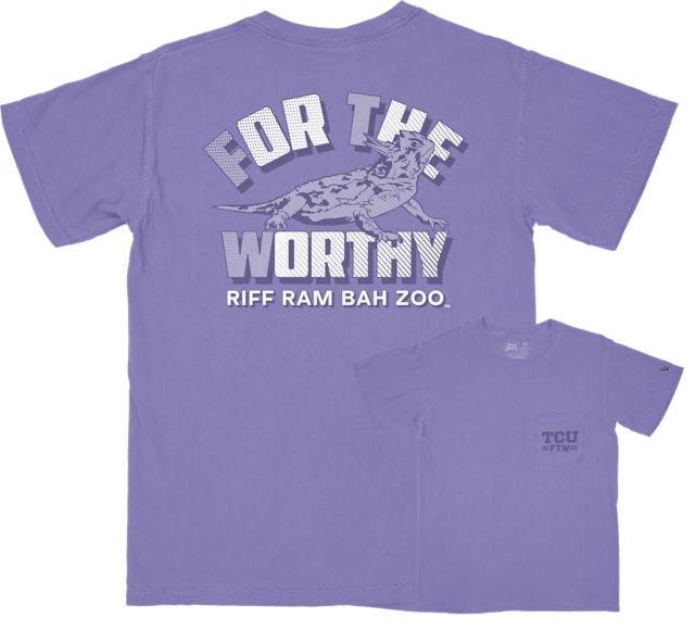 Texas Christian University Horned Frogs For the Worthy Short Sleeve T-Shirt