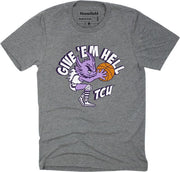 Texas Christian University Horned Frogs Basketball T-Shirt