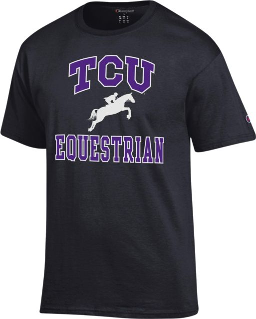 Texas Christian University Horned Frogs Equestrian Short Sleeve T-Shirt