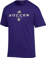 Texas Christian University Horned Frogs Soccer Short Sleeve T-Shirt