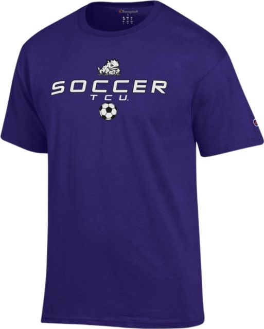 Texas Christian University Horned Frogs Soccer Short Sleeve T-Shirt