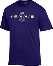 Texas Christian University Horned Frogs Tennis Short Sleeve T-Shirt