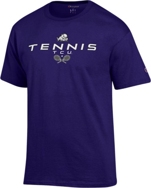 Texas Christian University Horned Frogs Tennis Short Sleeve T-Shirt
