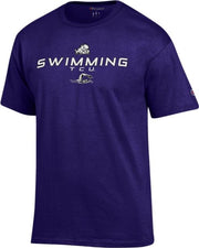 Texas Christian University Horned Frogs Swimming Short Sleeve T-Shirt