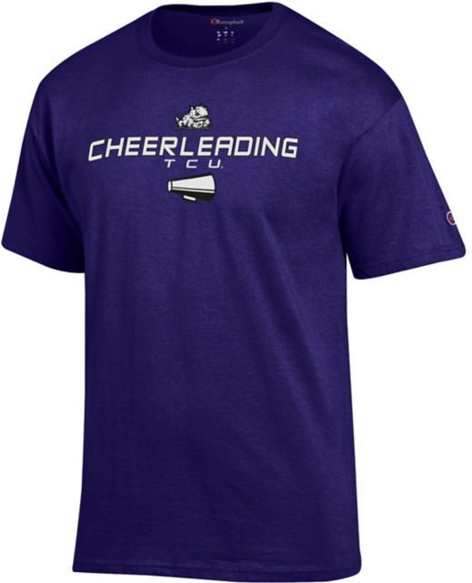 Texas Christian University Horned Frogs Cheerleading Short Sleeve T-Shirt