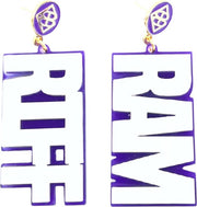 WHT & PURPLE ERRIN/PU/WH/    .