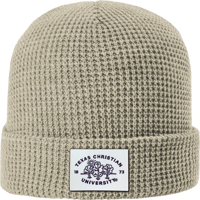 Texas Christian University Women's Waffle Patch Beanie